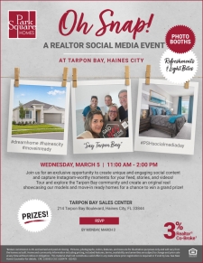 Snap & Sip Social Media Event with Park Square Homes