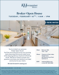 You're Invited: Preserve at Deer Lakes Broker Open House!