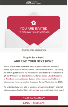 You're invited to discover Taylor Morrison!