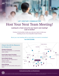 Host Your Next Team Meeting at One of Our Models!