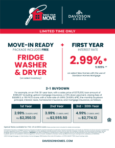 Move-In Package and Special Financing!