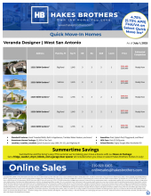 QMI Inventory - Veranda Designer