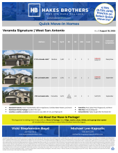QMI Inventory - Veranda Signature