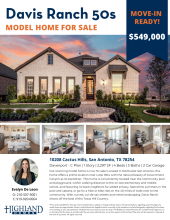 Model Home for Sale in Davis Ranch 50s