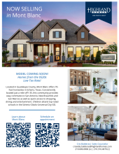 Now Selling in Mont Blanc!