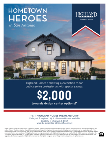 Special Savings for Hometown Heroes!