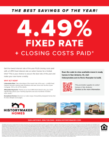 4.49% Fixed Rate!