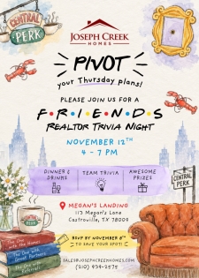 "Friends" Realtor Trivia Night