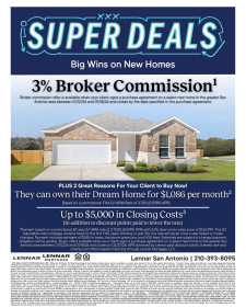 3% Broker Commission Available!
