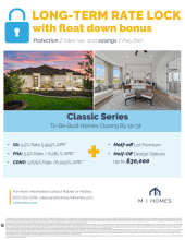 Long Term Rate Lock - Classic Series