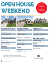 Open House Weekend!