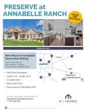 Preserve at Annabelle Ranch NOW SELLING