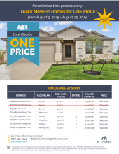 Your Choice, One Price - Cinco Lakes 40’ Series