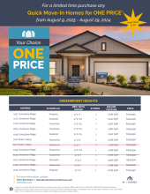 Your Choice, One Price - Greenspoint Heights