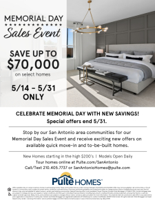 Memorial Day Sales Event