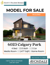 Avondale Model for Sale