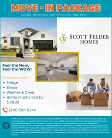 Move-In Package in Select Communities*