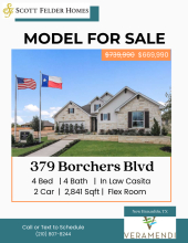 Veramendi Model for Sale