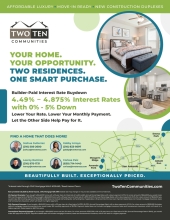 Two Residences. One smart purchase.