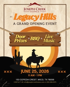 🤠 Boots, BBQ & Big Giveaways &mdash; You&rsquo;re Invited to Legacy Hills!