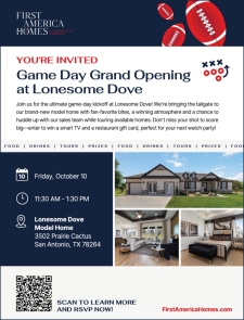 🎉 Grand Opening at Lonesome Dove – Celebrate with a Tailgate Party!