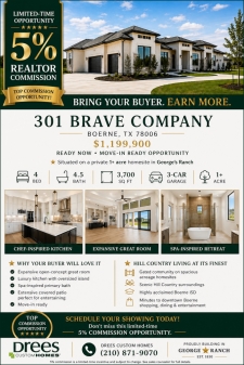 5% Realtor Commission in George's Ranch!
