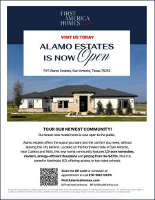 Alamo Estates is now open in Northwest San Antonio