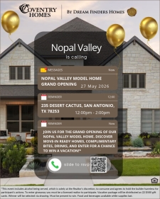Alert: Nopal Valley Model Home Grand Opening!
