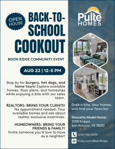 Back-to-School Cookout at Bison Ridge 🌭🏡
