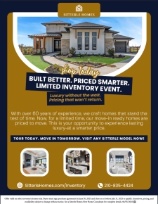 Built Better. Priced Smarter. Limited Inventory.