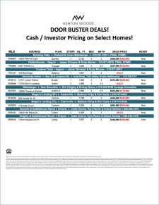 DoorBuster Deals! - Available Inventory