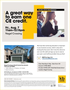 Earn CE Credit in Nagel Crossing