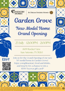 Garden Grove Model Home Grand Opening!