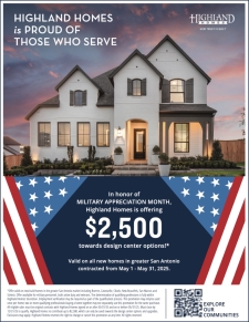 Highland Homes is Celebrating Military Appreciation Month