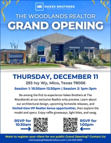Join Us For Our Grand Opening in The Hill Country!
