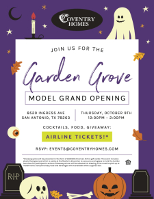 Join Us for the Grand Opening of our new model home in Garden Grove!