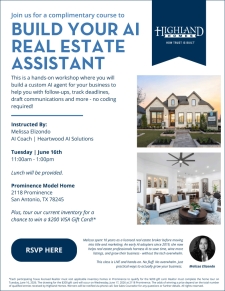 Join Us in Prominence to Build Your AI Real Estate Assistant!