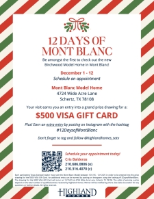 Join us for 12 Days of Mont Blanc!