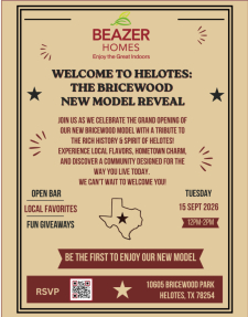 New Model Reveal at Bricewood
