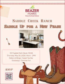 New Phase Roll Out at Saddle Creek Ranch with Beazer Homes!