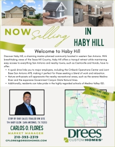 Now Selling in Haby Hill!