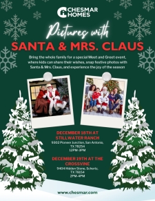 Photos with Santa & Mrs. Claus!