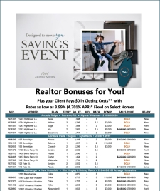 Realtor Bonuses for You!