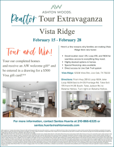 Realtor Tour Extravaganza at Vista Ridge!