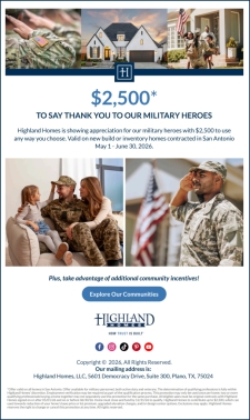 Thank You to Our Military Heroes.