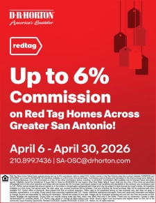 Up to 6% Commission On Select New Homes During the Red Tag Sales Event!