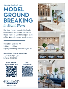 You're Invited to a Model Groundbreaking in Mont Blanc!