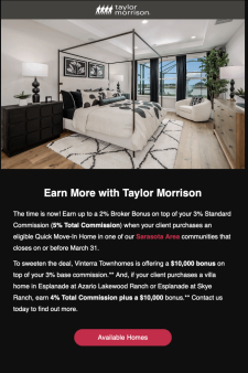 Earn Up To 5% Commission on Quick Move-In Homes!