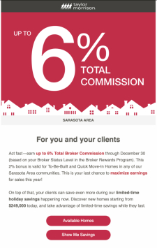 Earn up to 6% commission before year end