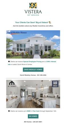 Clients Save BIG at Vistera! 🏡💰